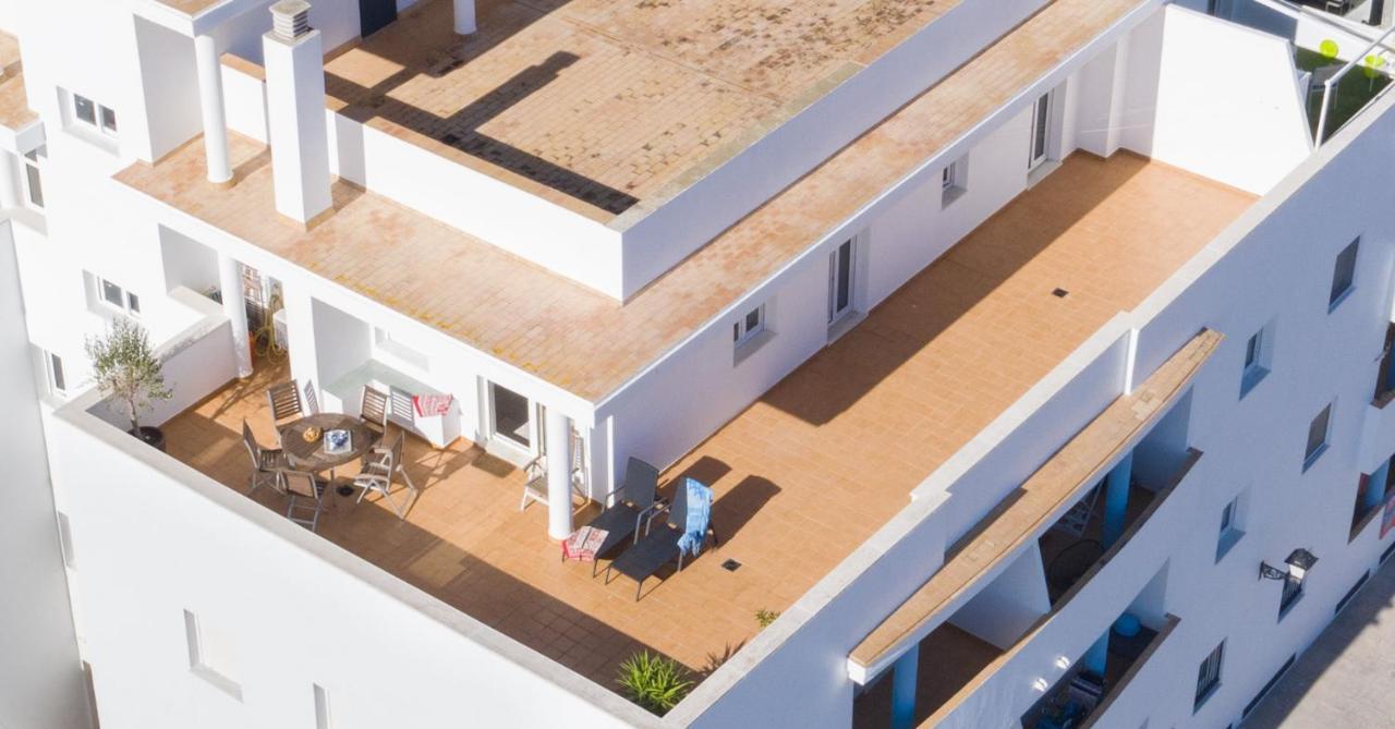 Terraza Trafalgar Apartamento Tipo Penthouse Con Enorme Terraza Y Vistas Al Mar Conil De La Frontera Exterior photo